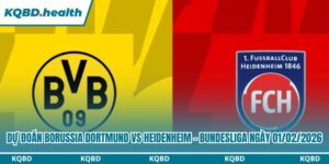 Dự Đoán Borussia Dortmund Vs Heidenheim – Bundesliga Ngày 01/02/2026 7 Dự đoán Borussia Dortmund vs Heidenheim