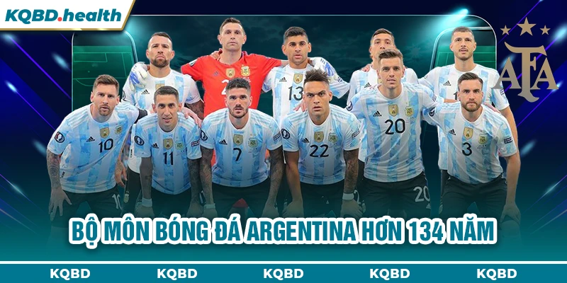 ARGENTINA 13 Bộ môn bóng đá Argentina hơn 134 năm