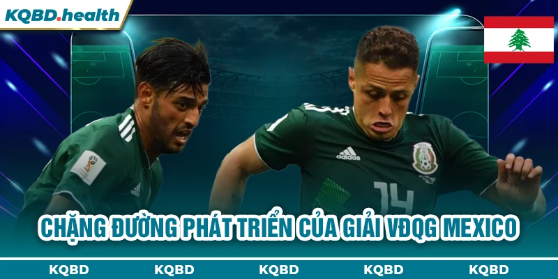 VĐQG Mexico 13 Chặng đường phát triển của giải VĐQG Mexico
