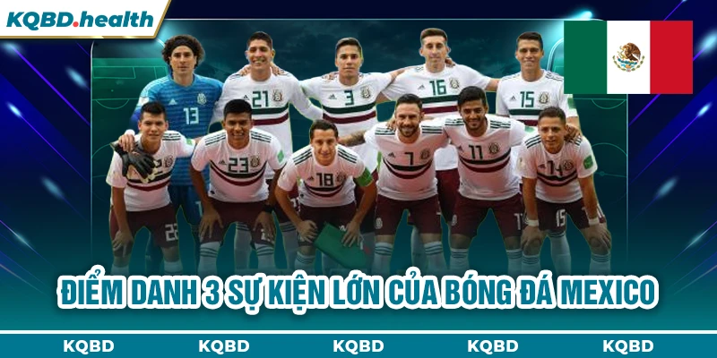 MEXICO 14 Điểm danh 3 sự kiện lớn của bóng đá Mexico